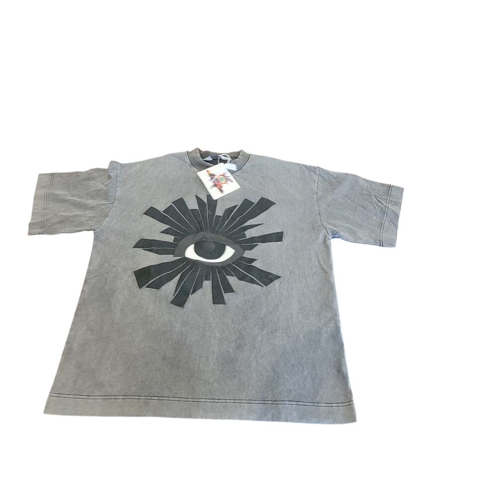 House Of Errors Eye Mens Gray T shirt New with tags 100% Size L